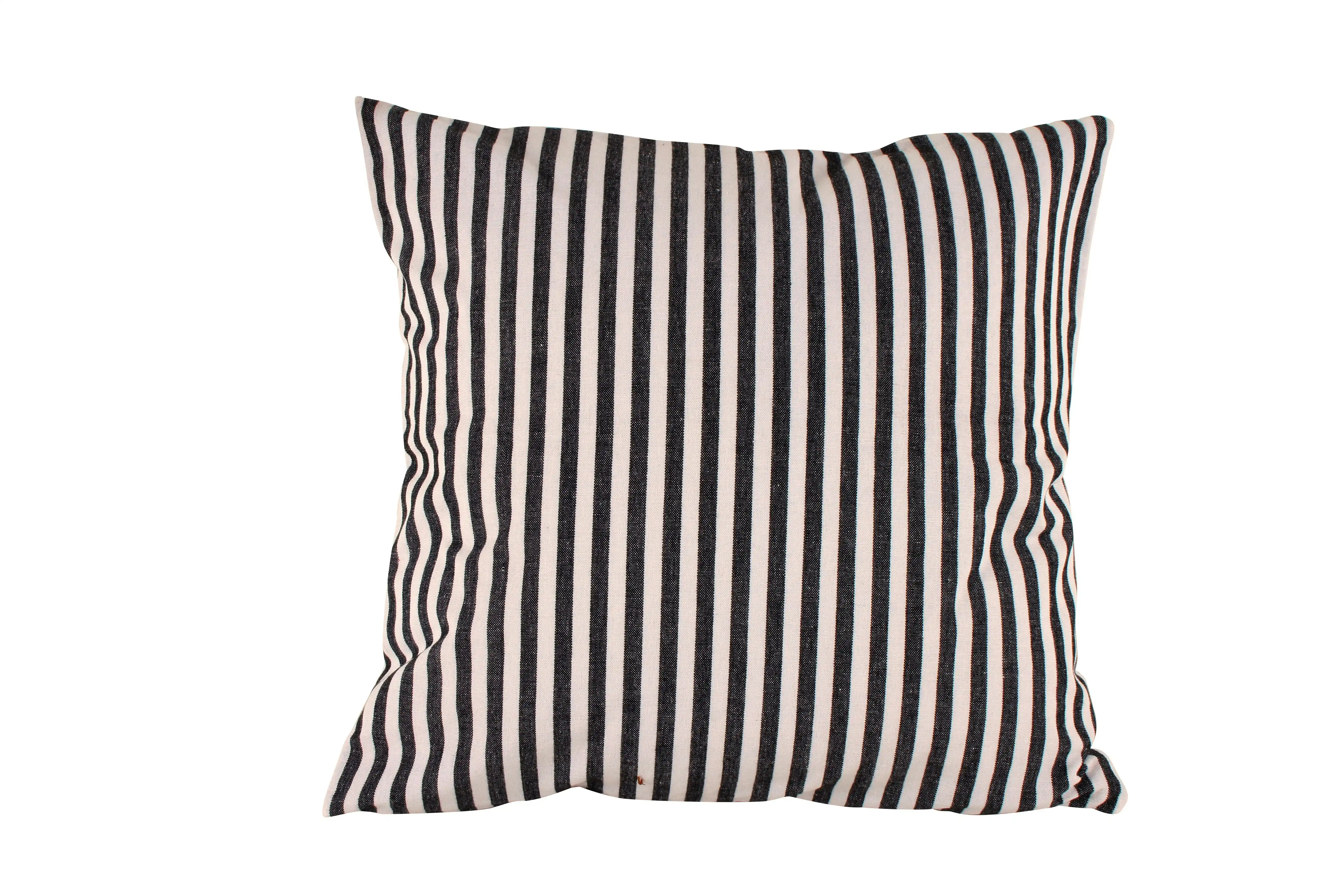 Black & White Cotton Stripe Cushion50X50cm