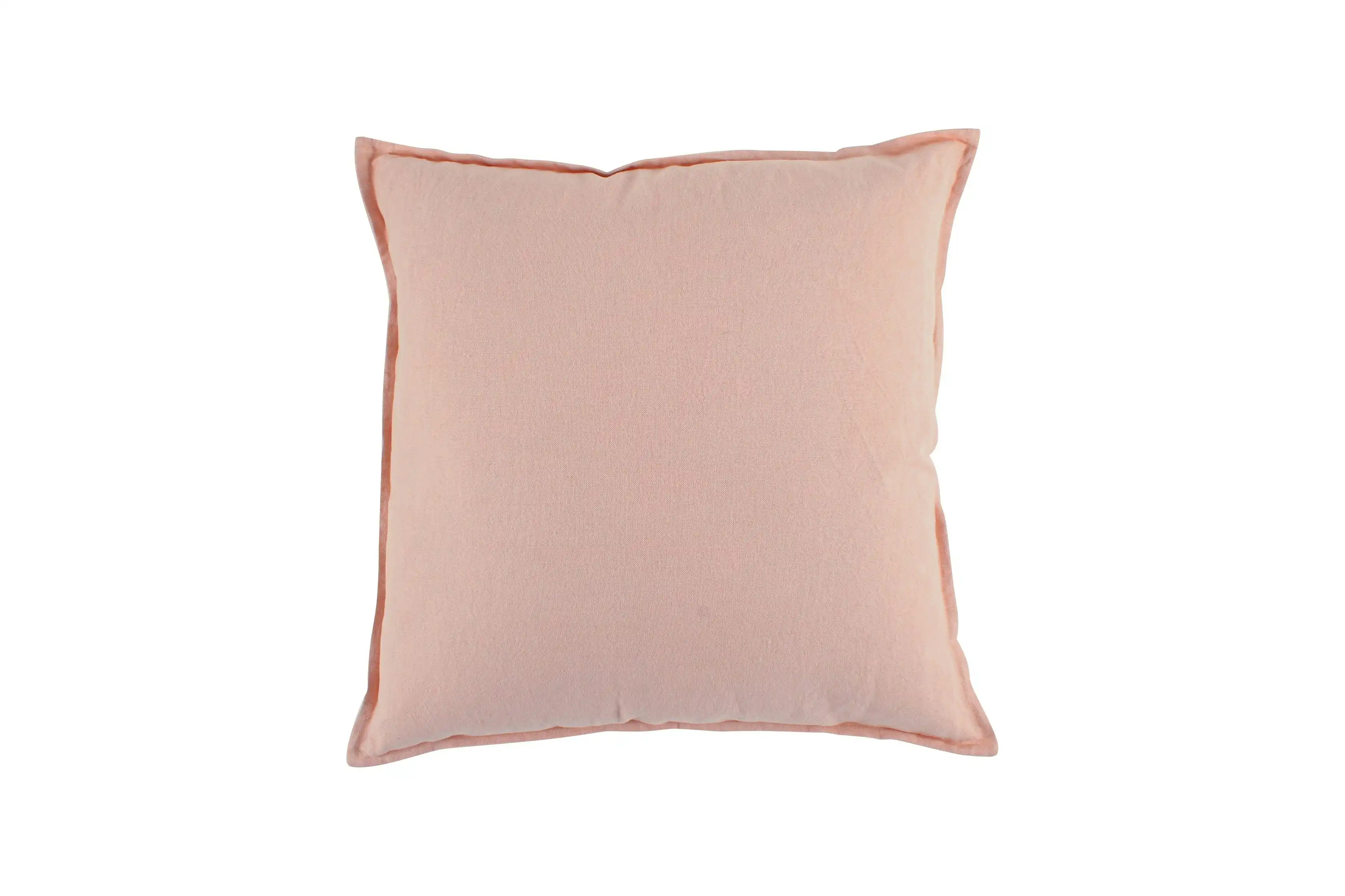 Octavi Cotton Linen Cushion Dusty Pink 50 x 50cm
