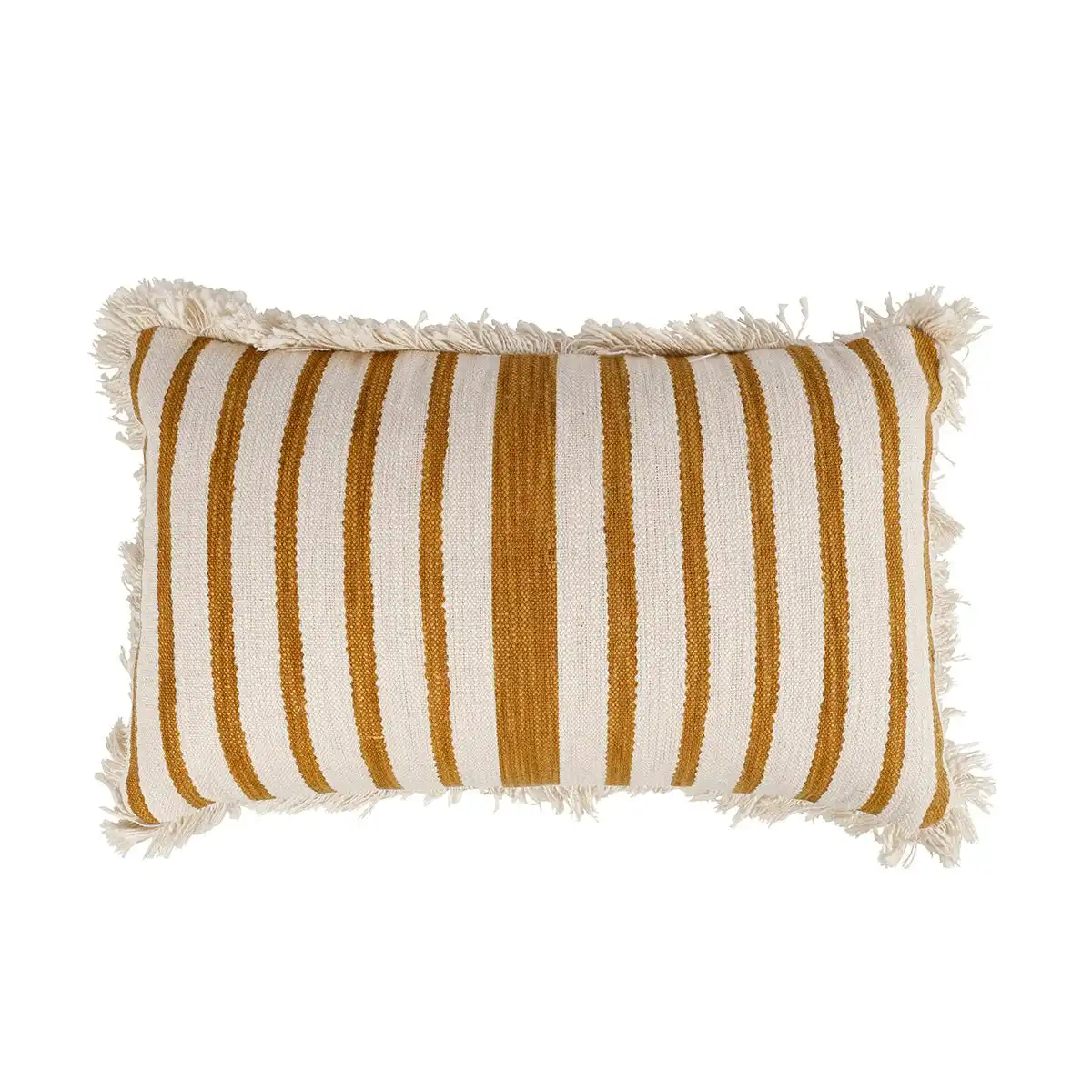 Cora Gold Stripe Cushion 50X30cm