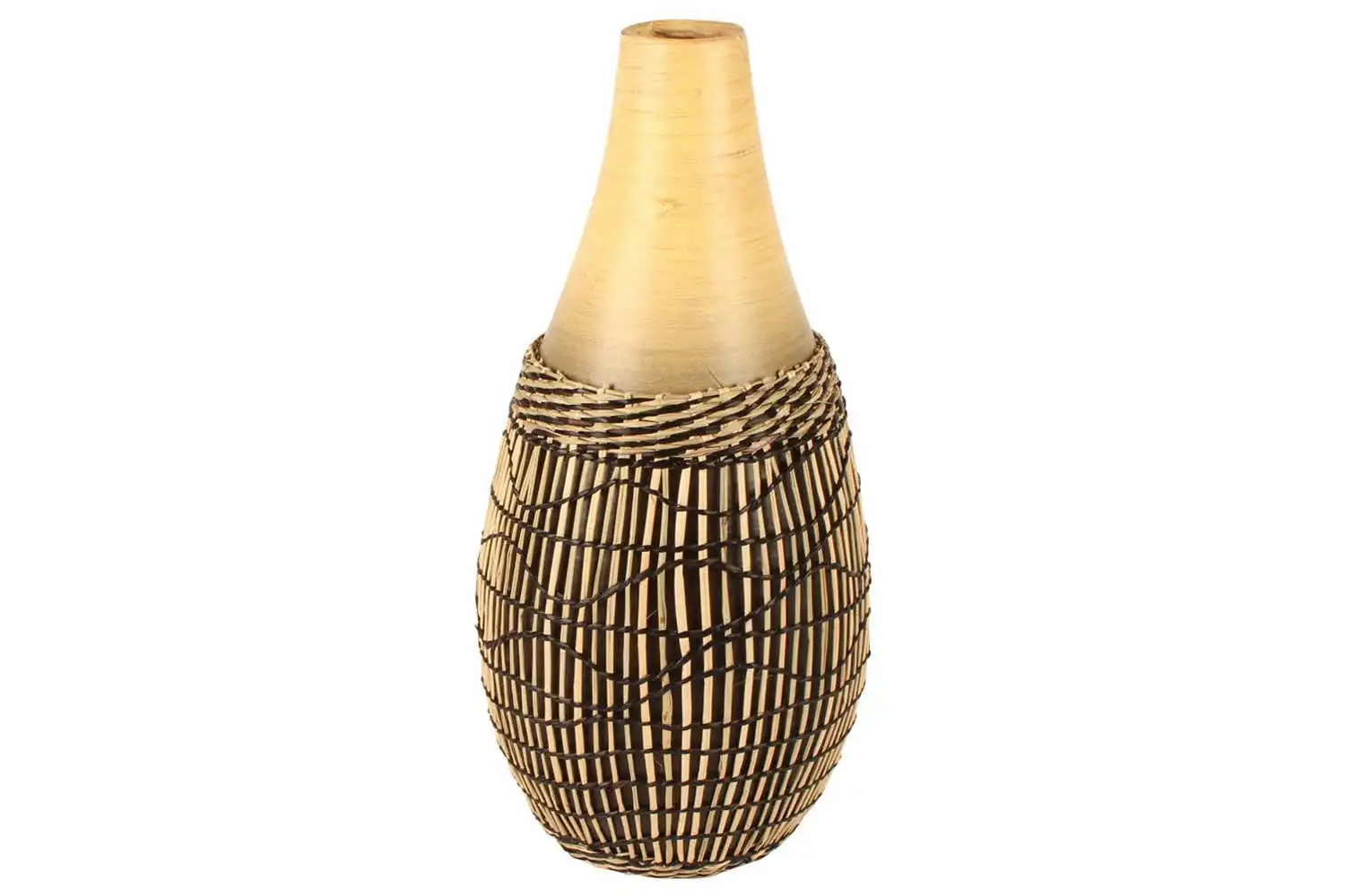 Abui Bamboo Vase H40 x D18cm