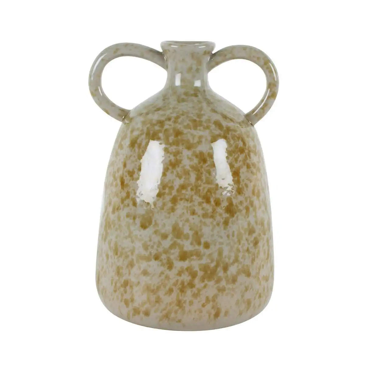 Izik Stone Decanter Vase With Handle 22 x 16 x 15 cm