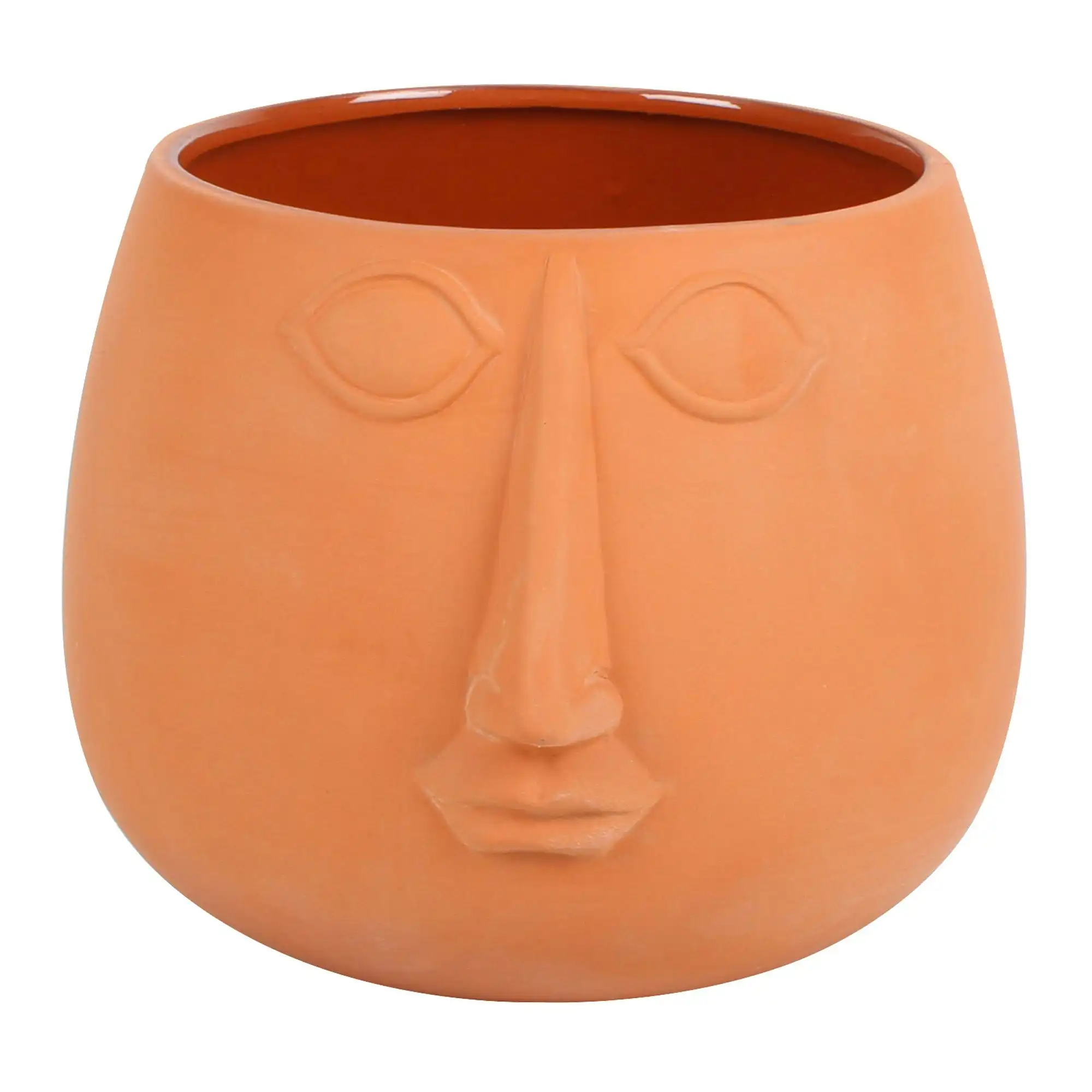 Dahla Ceramic Face Planter 17.5 x 17 x 13cm