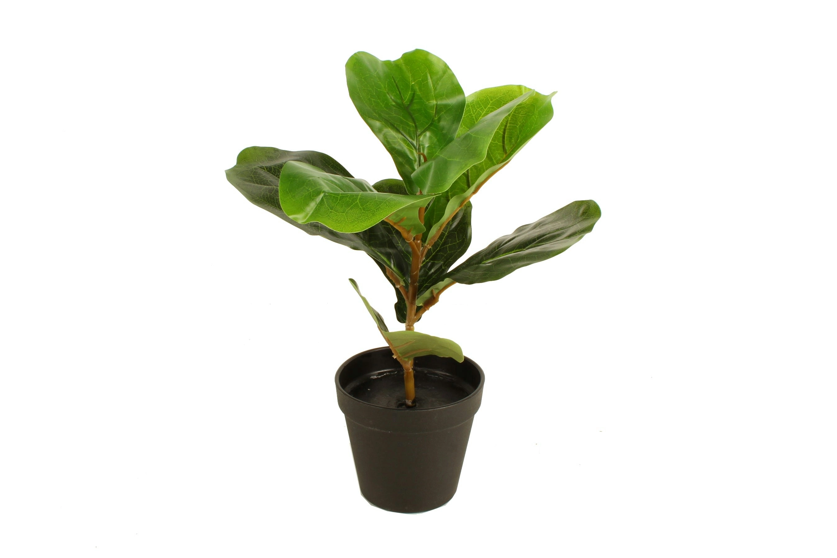 Faux Potted Fiddle Leaf 33cm