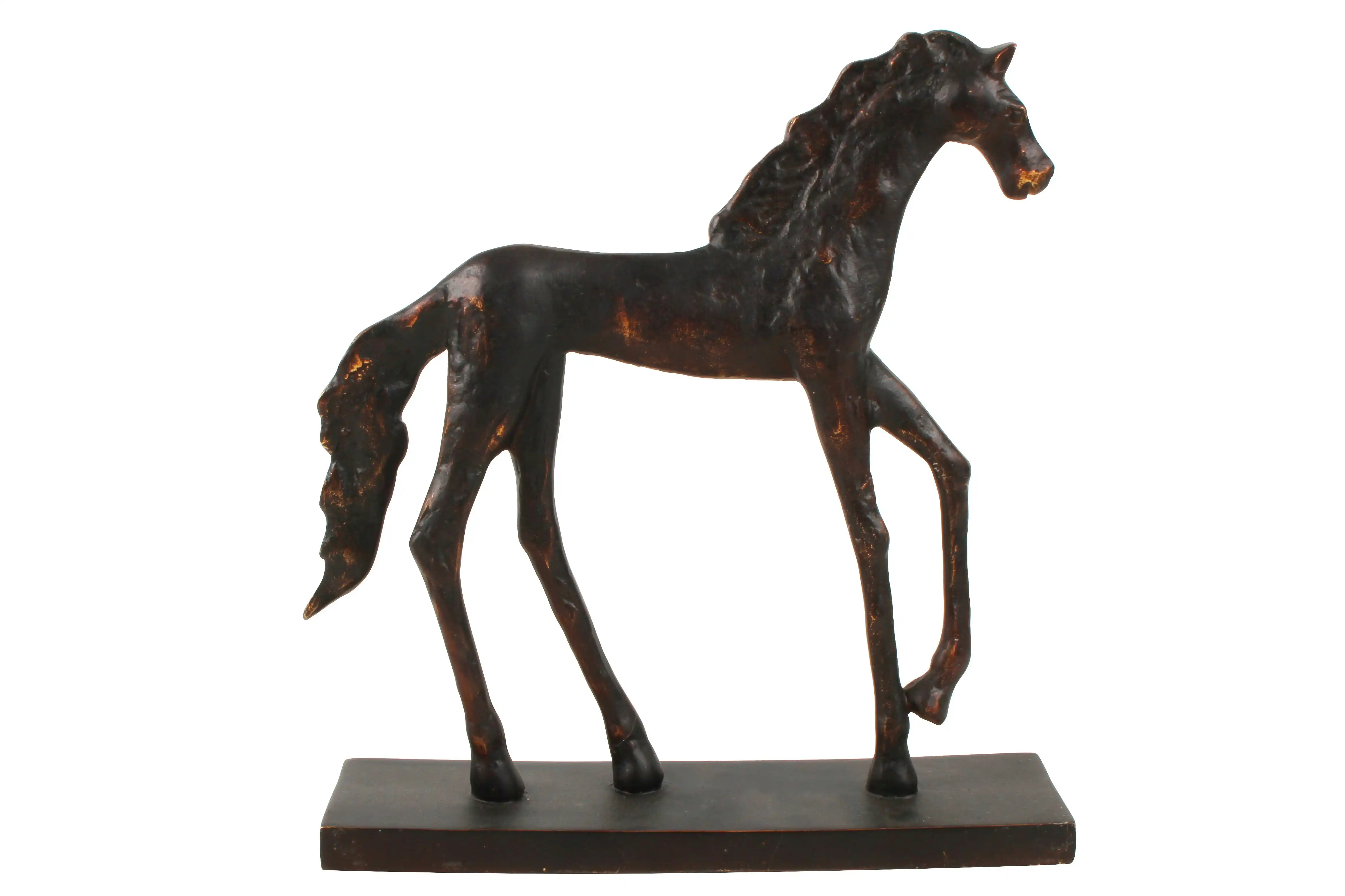 Kali Horse Iron Statue