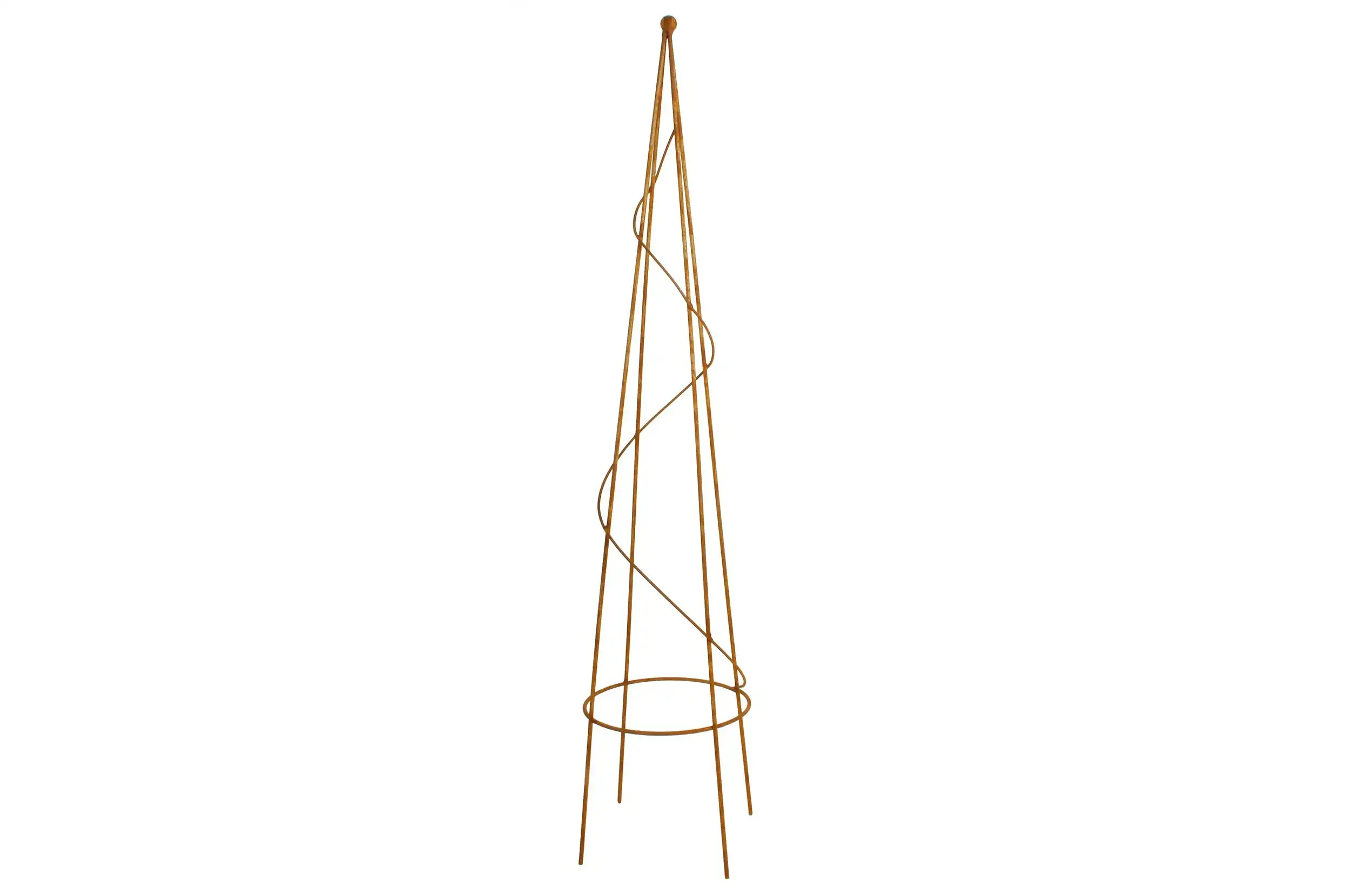 Cast Iron Outdoor Cone Trellis  90 x 24 cm