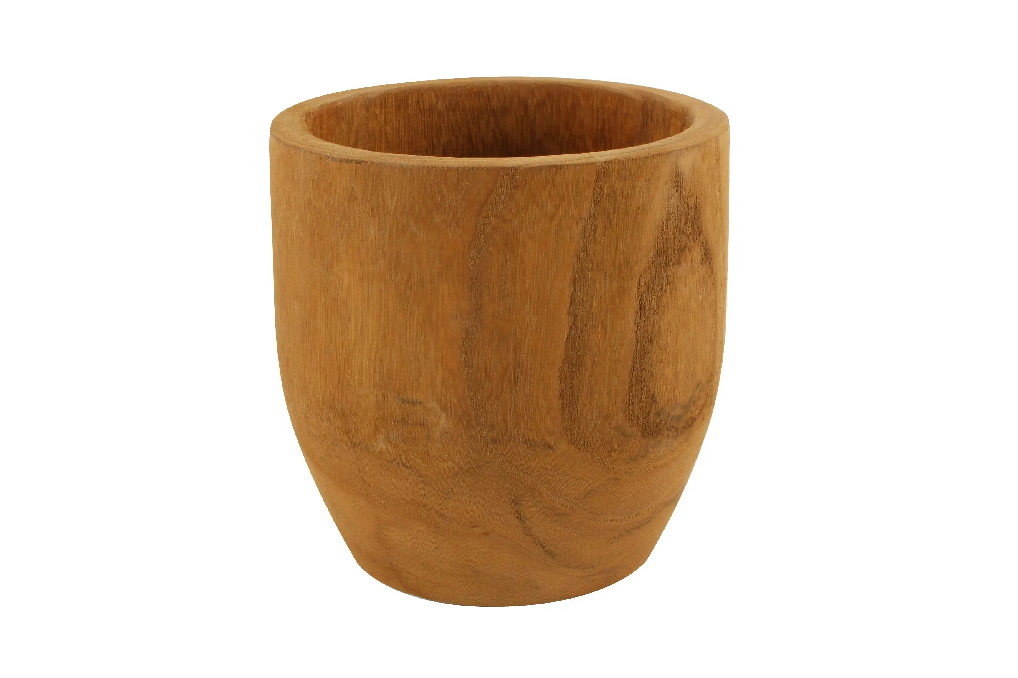Kali Wooden Pot 20cm H x 20cm D