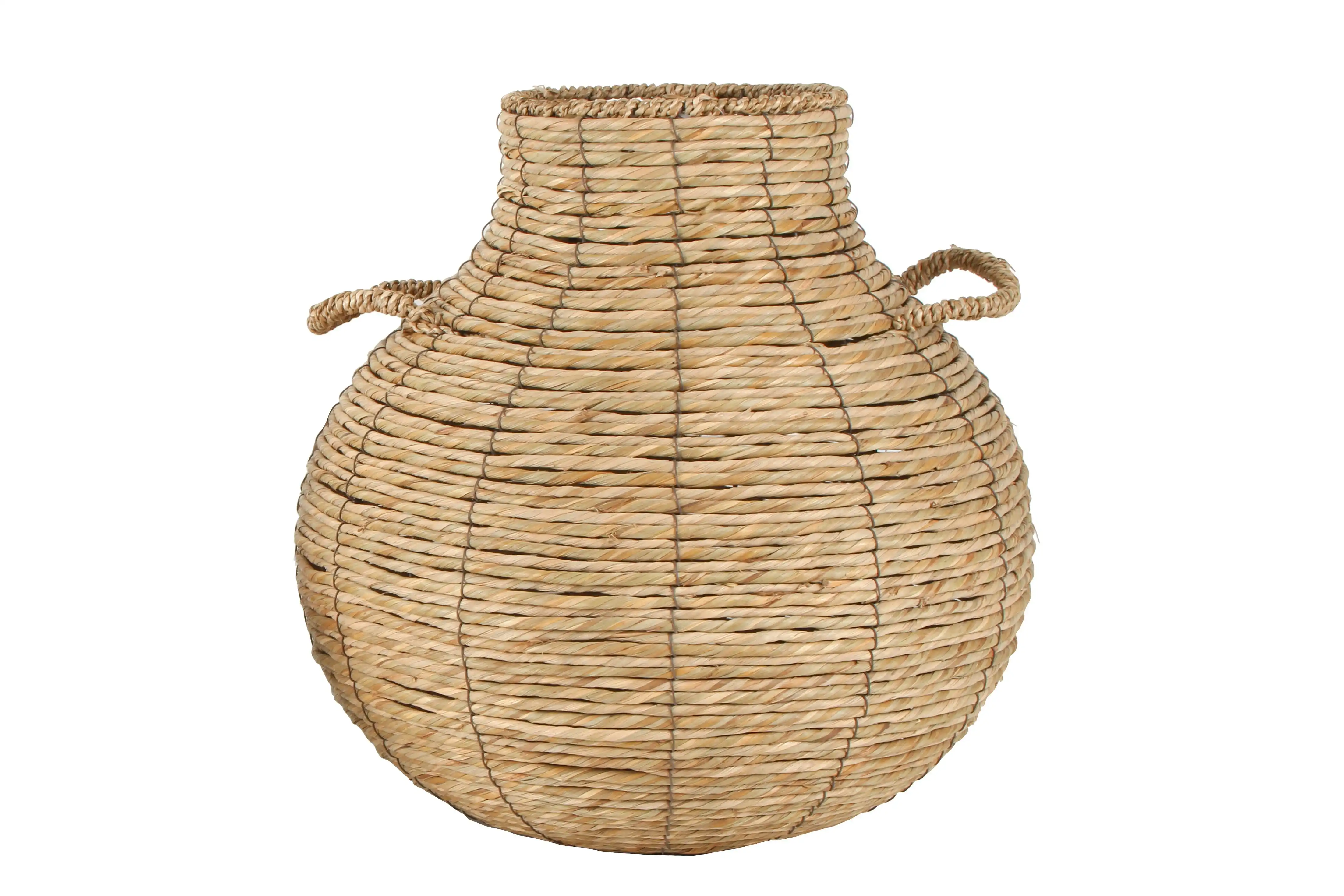 Nassim Seagrass Belly Basket Large
