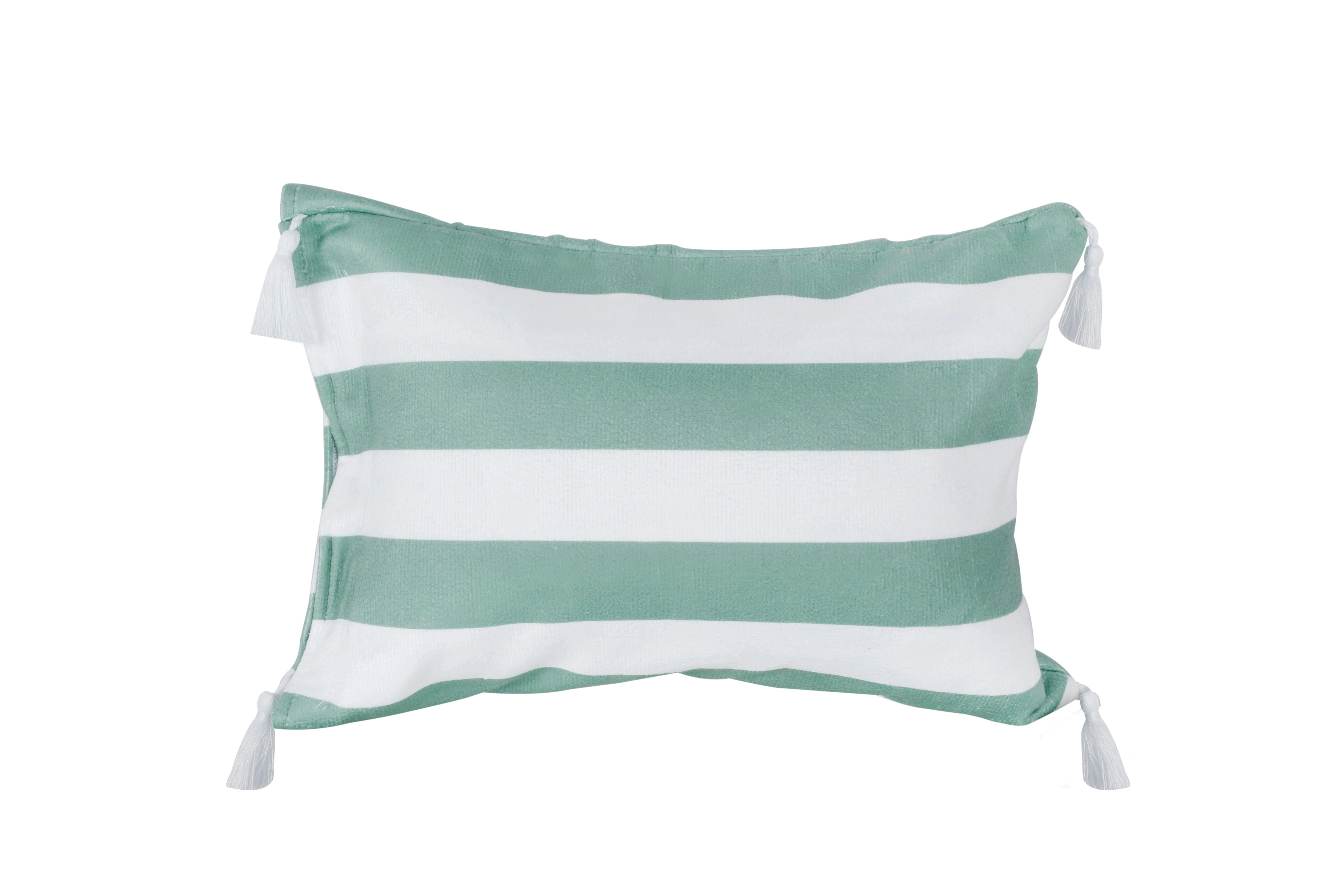 Inflatable Beach Pillow 42 x 29.5cm - Hamptons Sage