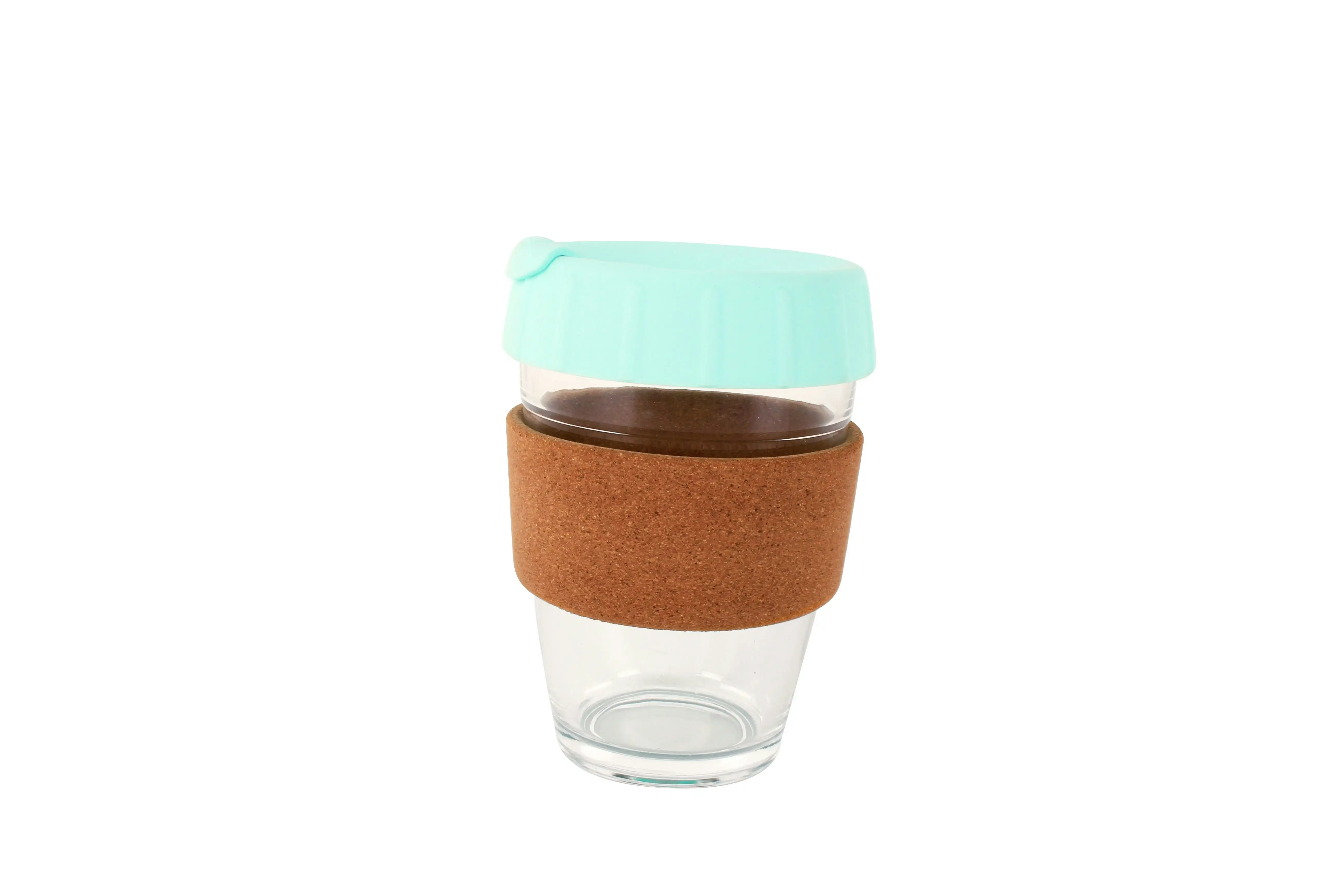 Double Walled Glass And Silicon Cup 12Oz (340Ml) - Sunday Surf