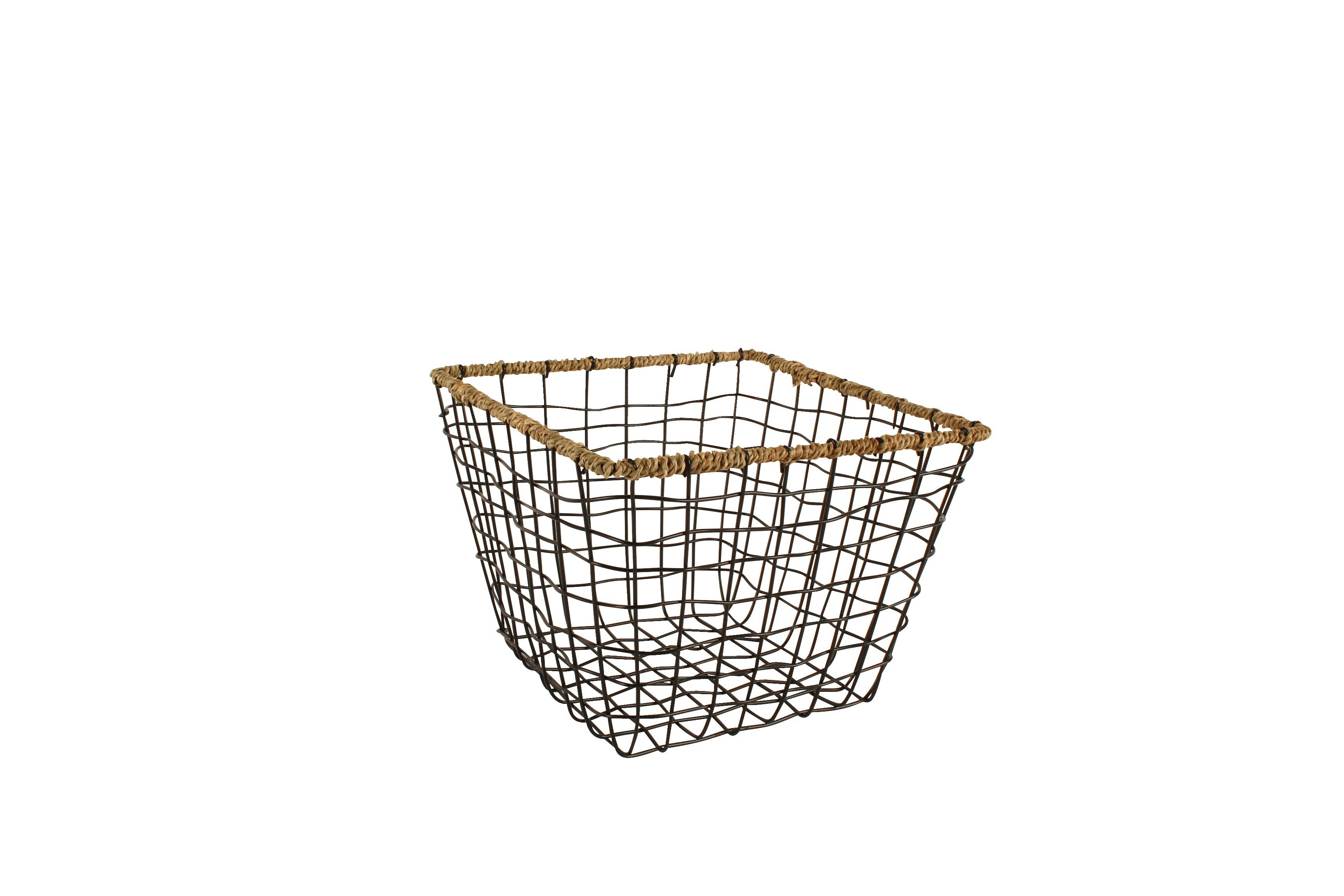 Brantly Metal Storage Basket 28 x 28 x 20 cm