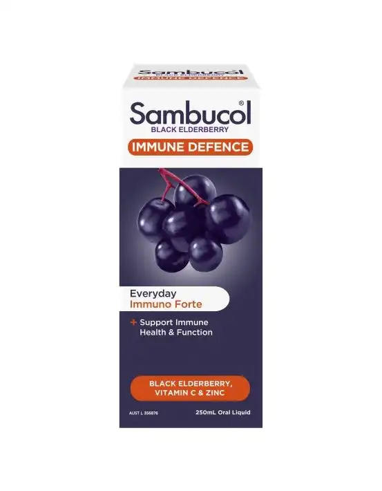 Sambucol Black Elderberry Immune Defence 250mL