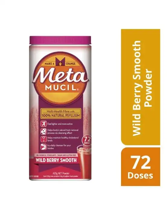 Metamucil Wild Berry Smooth 72 Doses