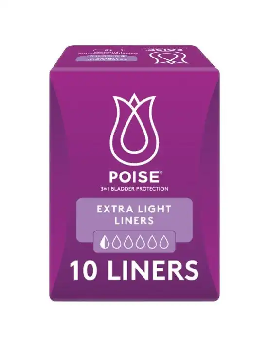 Poise Extra Light 10 Pack