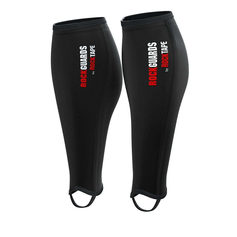 Rocktape Medium RockGuard Shin Protection Climb/CrossFit Support Compression BK