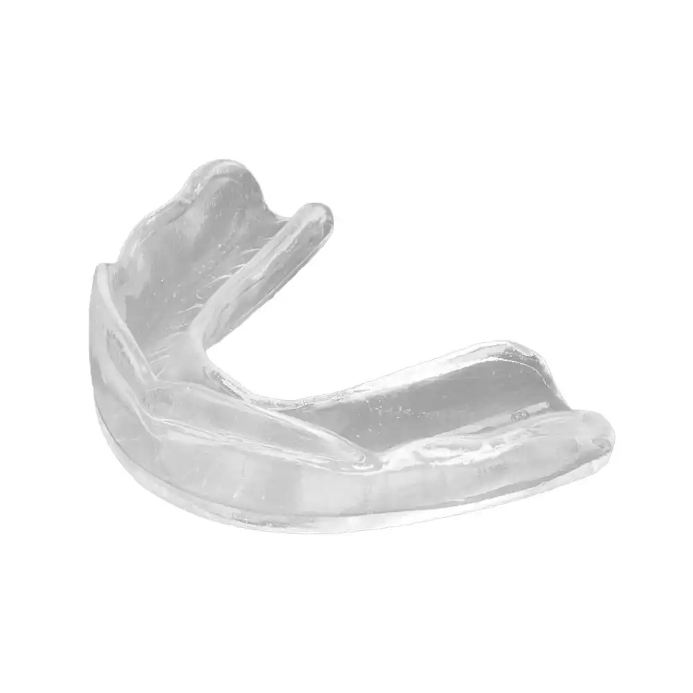 Signature Sports Boil Bite Type 1 Protective Mouthguard Teeth Shield Kids Clear