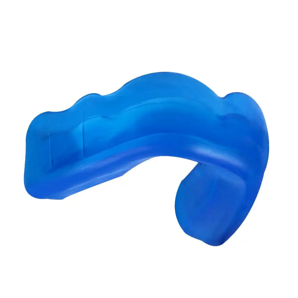 Signature Sports Boil Bite Type 2 Protective Mouthguard Teeth Shield Adults Blue