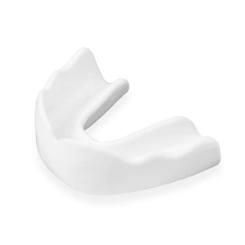 Signature Sports Boil Bite Type 2 Protective Mouthguard Teeth Shield Adult White