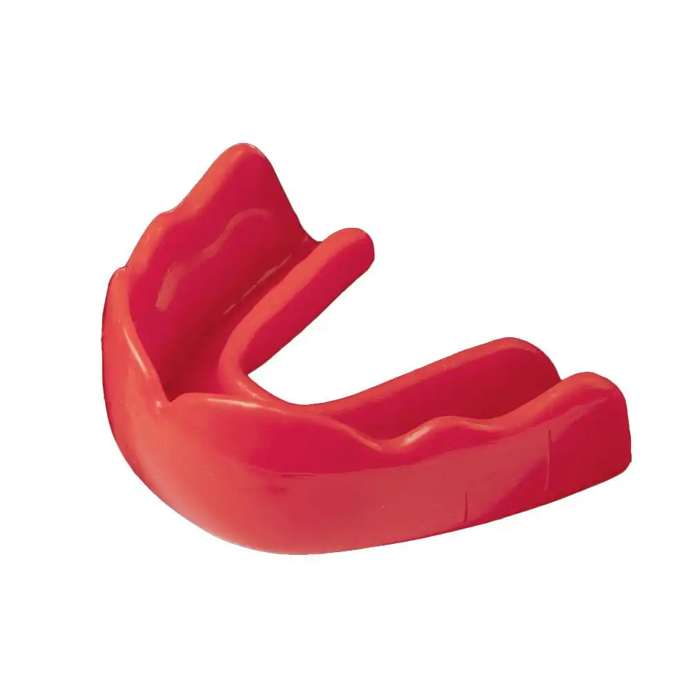 Signature Sports Premium Type 3 Dentist 2Go Mouthguard Teeth Shield Teen Red