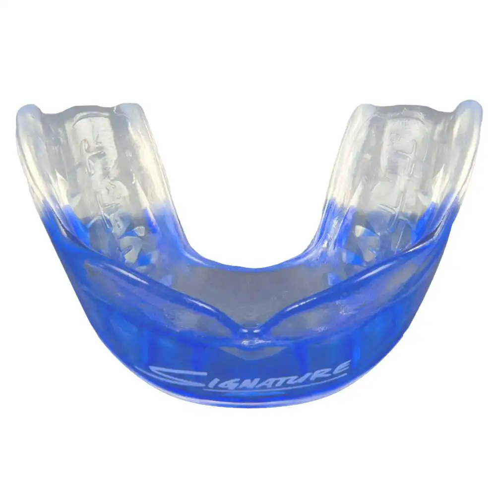 Signature Sports Premium Type 3 VIPA Mouthguard Teeth Shield Adults Blue