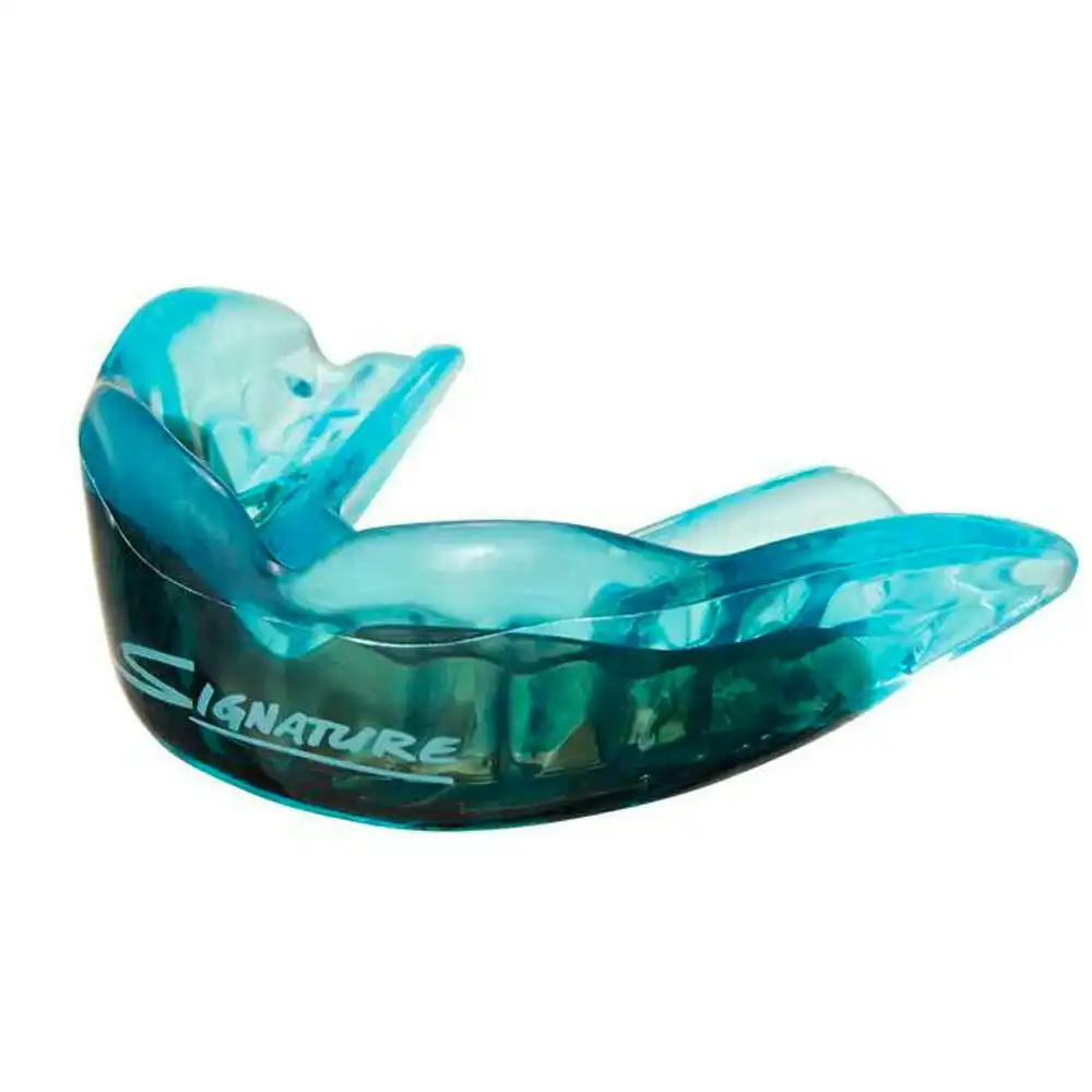 Signature Sports Premium Type 3 VIPA Mouthguard Teeth Shield Adults Blue/Black