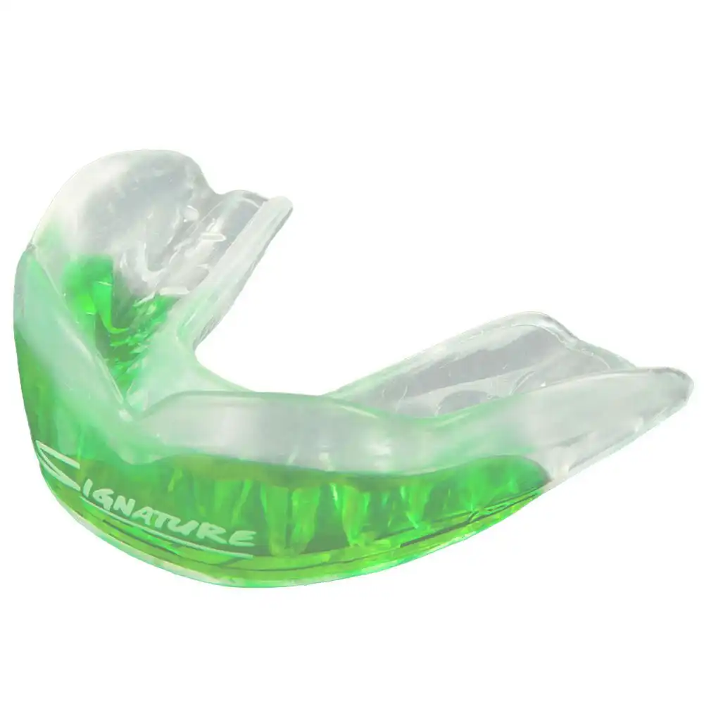 Signature Sports Premium Type 3 VIPA Mouthguard Teeth Shield Adults Green