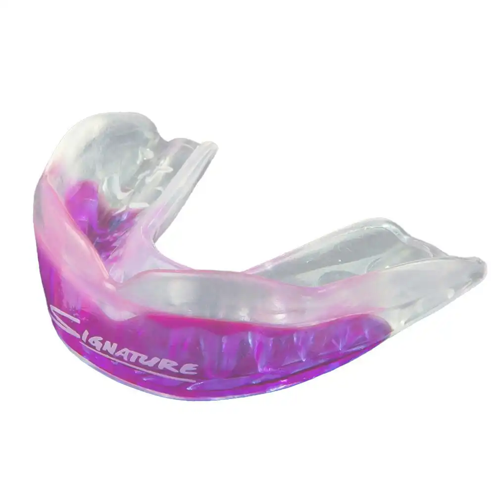 Signature Sports Premium Type 3 VIPA Mouthguard Teeth Shield Adults Purple