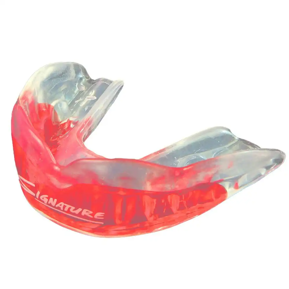 Signature Sports Premium Type 3 VIPA Mouthguard Teeth Shield Adults Red