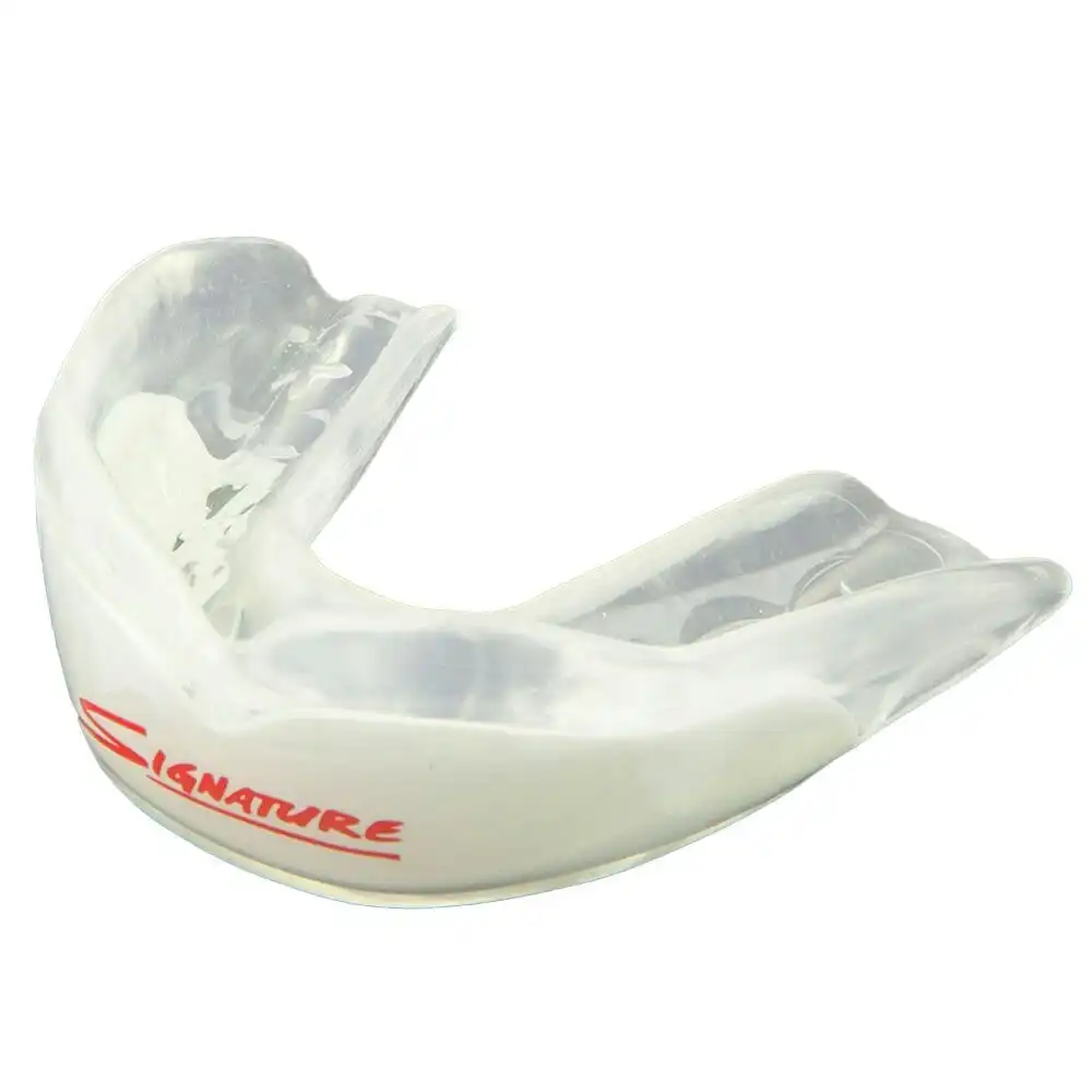 Signature Sports Premium Type 3 VIPA Mouthguard Teeth Shield Adults White