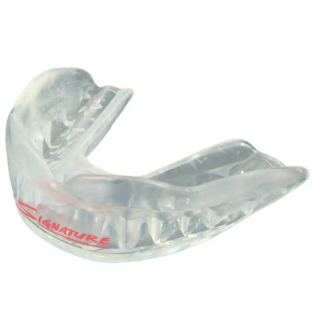 Signature Sports Premium Type 3 VIPA Mouthguard Teeth Shield Teen Clear