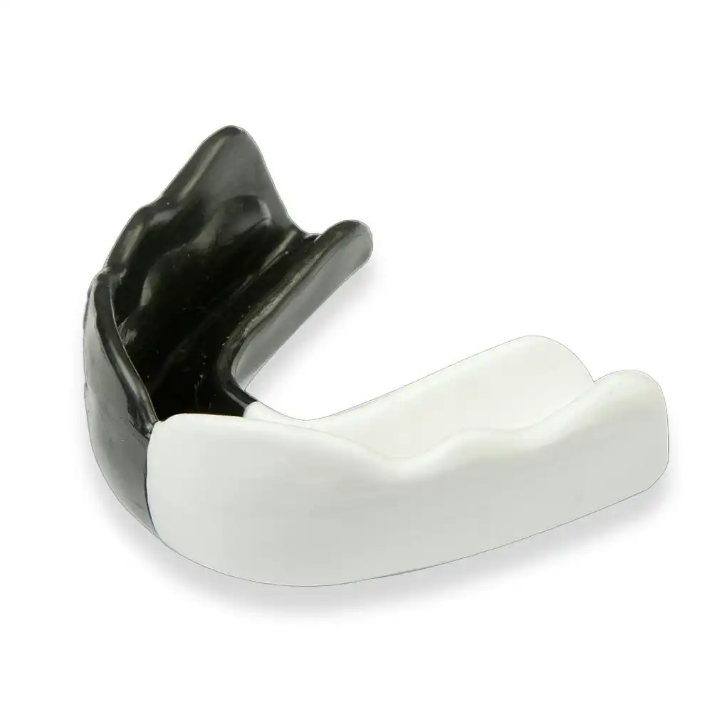 Signature Sports Type 2 Protective Mouthguard Teeth Shield Adults Black/White