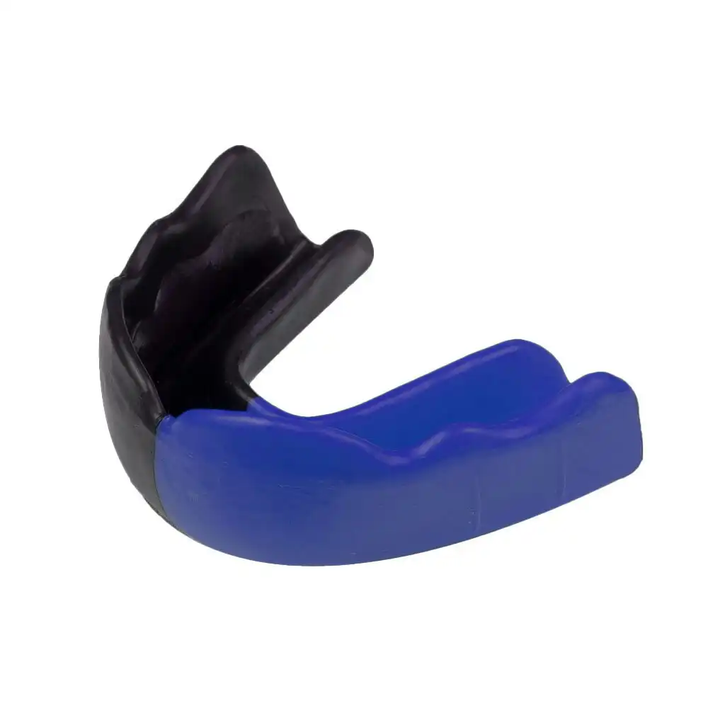 Signature Sports Type 2 Protective Mouthguard Teeth Shield Adults Drk Blue/Black