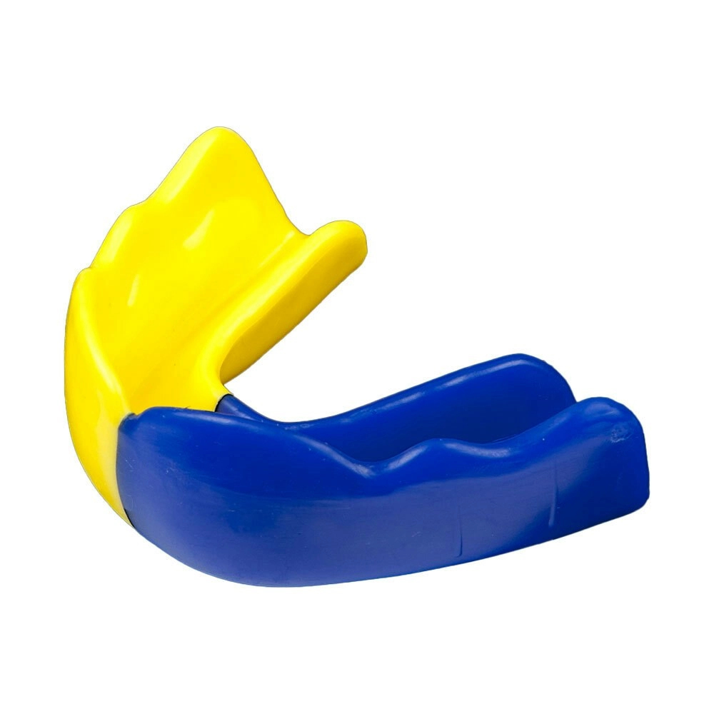 Signature Sports Type 2 Protective Mouthguard Shield Adults Dark Blue/Yellow