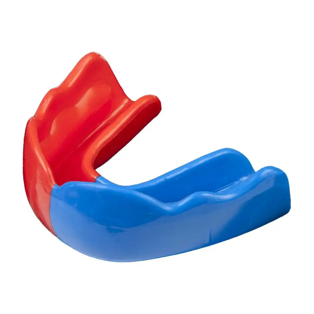 Signature Sports Type 2 Protective Mouthguard Teeth Shield Adults Mid Blue/Red