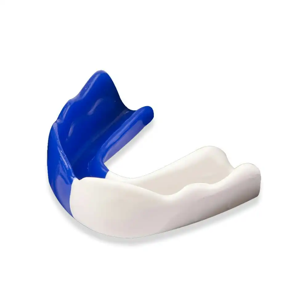 Signature Sports Type 2 Protective Mouthguard Teeth Shield Teen Dark Blue/White
