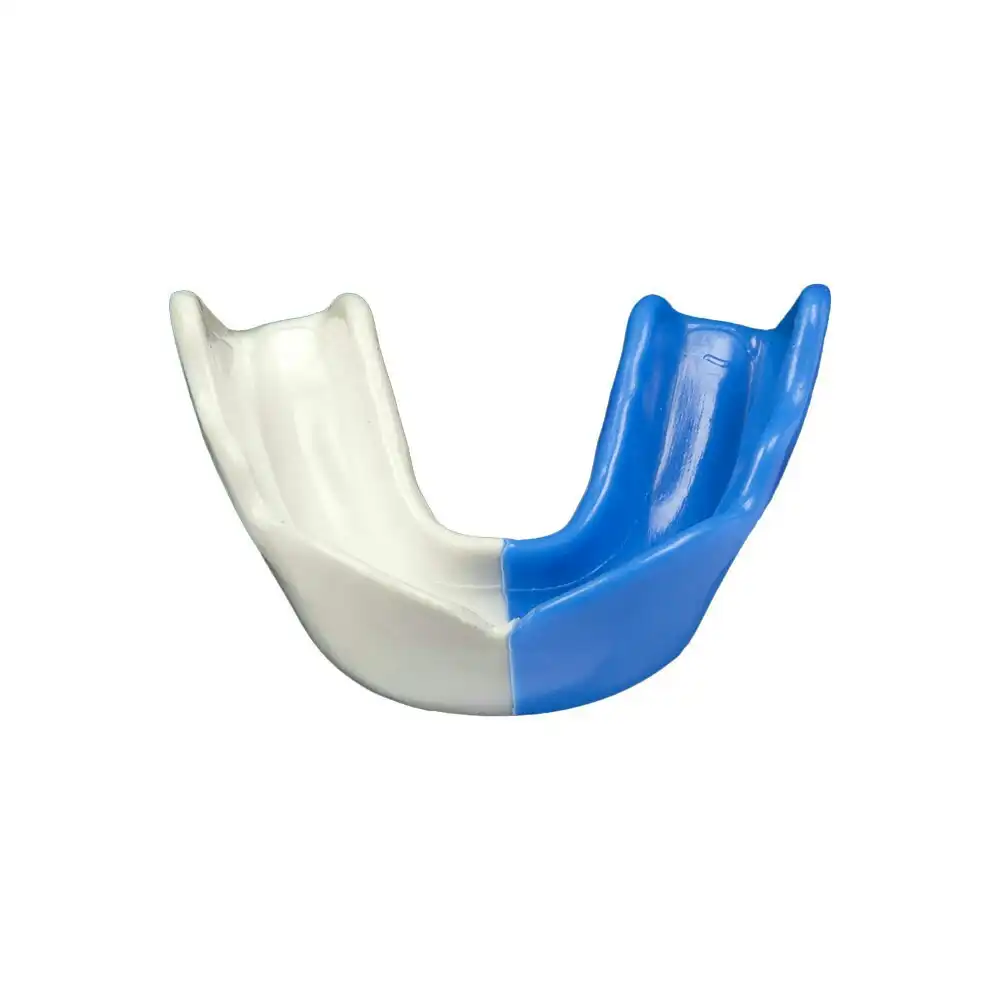 Signature Sports Type 2 Protective Mouthguard Teeth Shield Teen Mid Blue/White