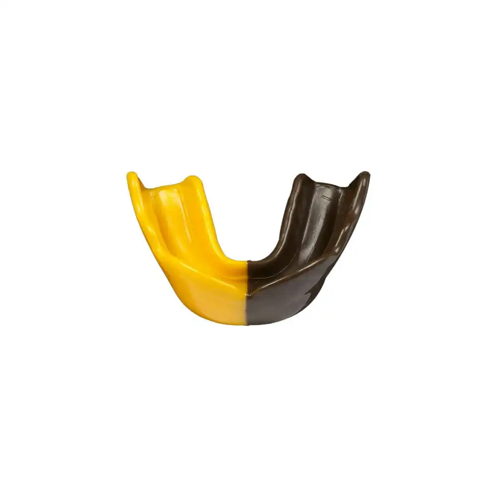 Signature Sports Type 2 Protective Mouthguard Teeth Shield Youth Brown/Yellow