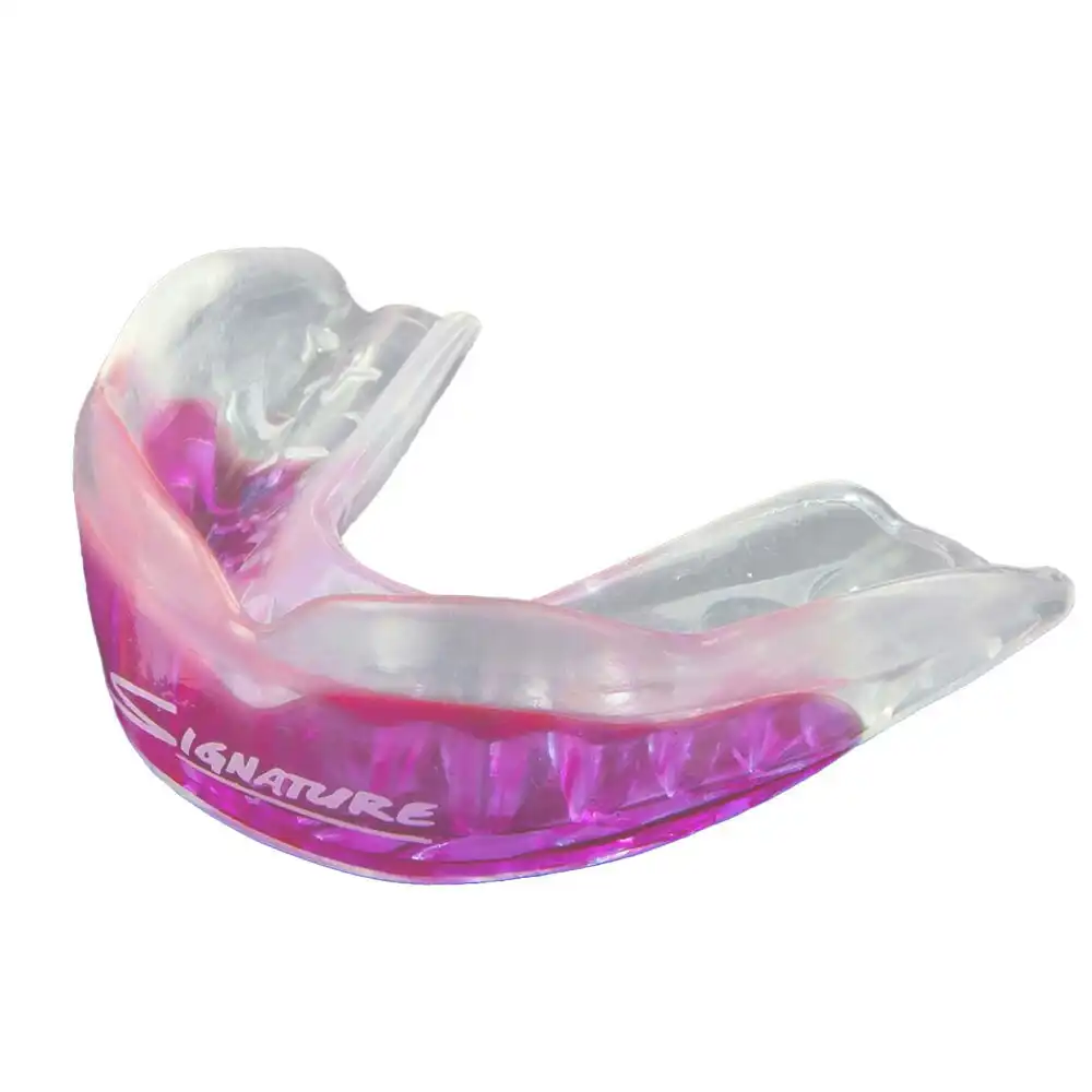 Signature Sports Premium Type 3 VIPA Mouthguard Teeth Shield Adults Pink