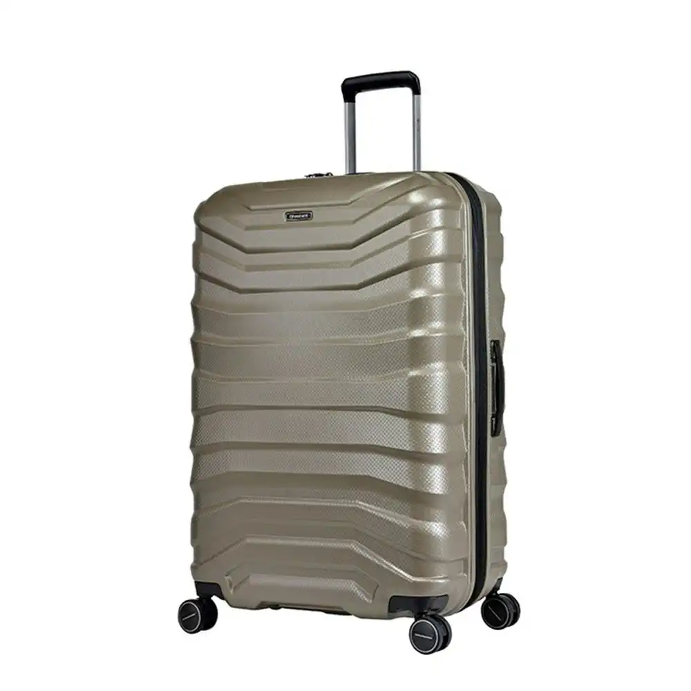 Eminent TPO - 28" Trolley 4-Wheeled Suitcase Travel Luggage Bag - Champagne