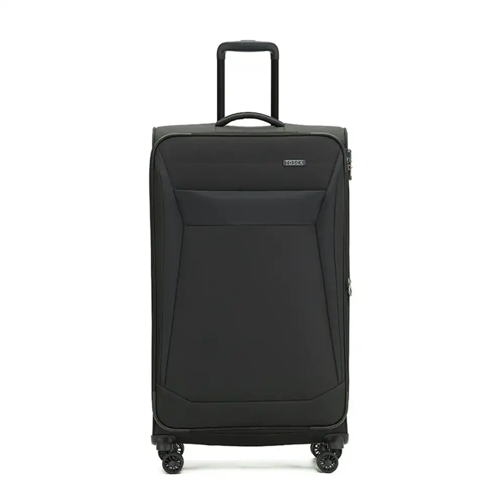 Tosca Aviator 82cm Trolley Travel Luggage Checked Bag Suitcase Baggage Black