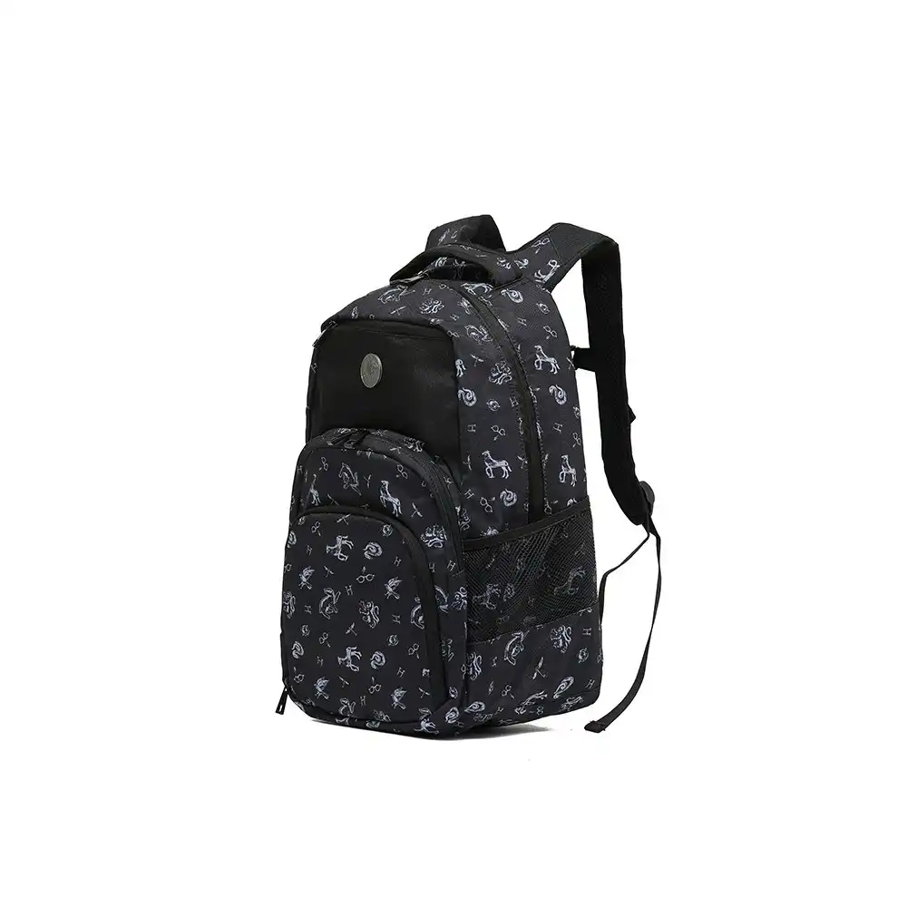 Harry Potter Licensed Pattern Laptop School Backpack w/Adjustable Straps