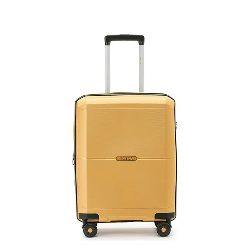 Tosca Globetrotter 4-Wheeled Suitcase Travel Luggage Bag TC 20" - Gold