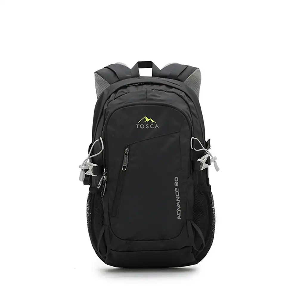 Tosca 20L Lightweight Deluxe Travel Outdoor Adjustable Backpack Bag Black