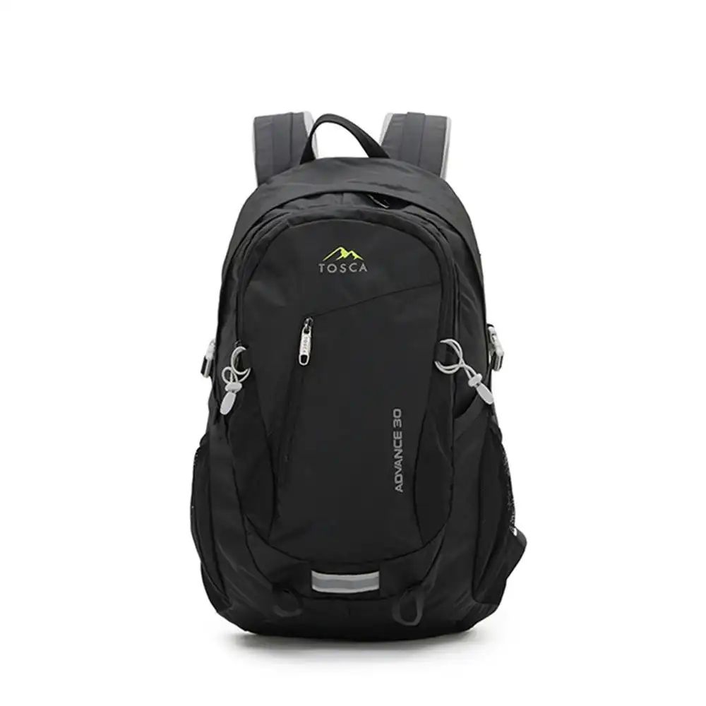 Tosca 30L Lightweight Deluxe Travel Outdoor Adjustable Backpack Bag Black