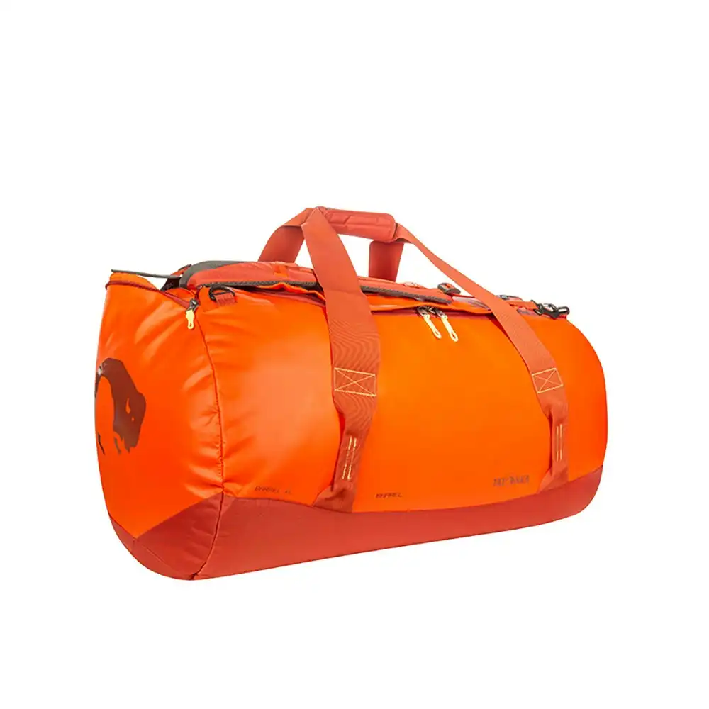 Tatonka Heavy Duty Waterproof Tarpaulin Barrel/Duffle Bag XL/110L Red Orange