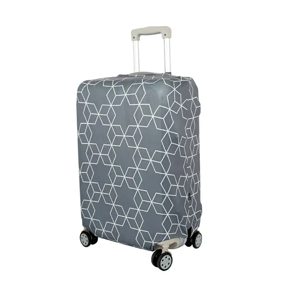Tosca Anti-Scratch Luggage Suitcase Protection Bag Cover Large - Geometric