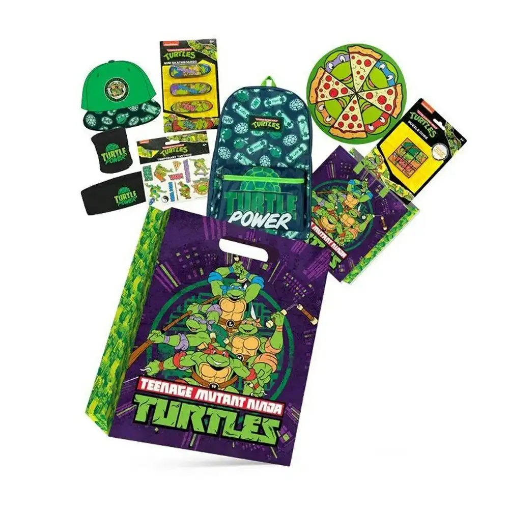 Teenage Mutant Ninja Turtles Retro Showbag & Accessories/Backpack 23 Kids 3y+
