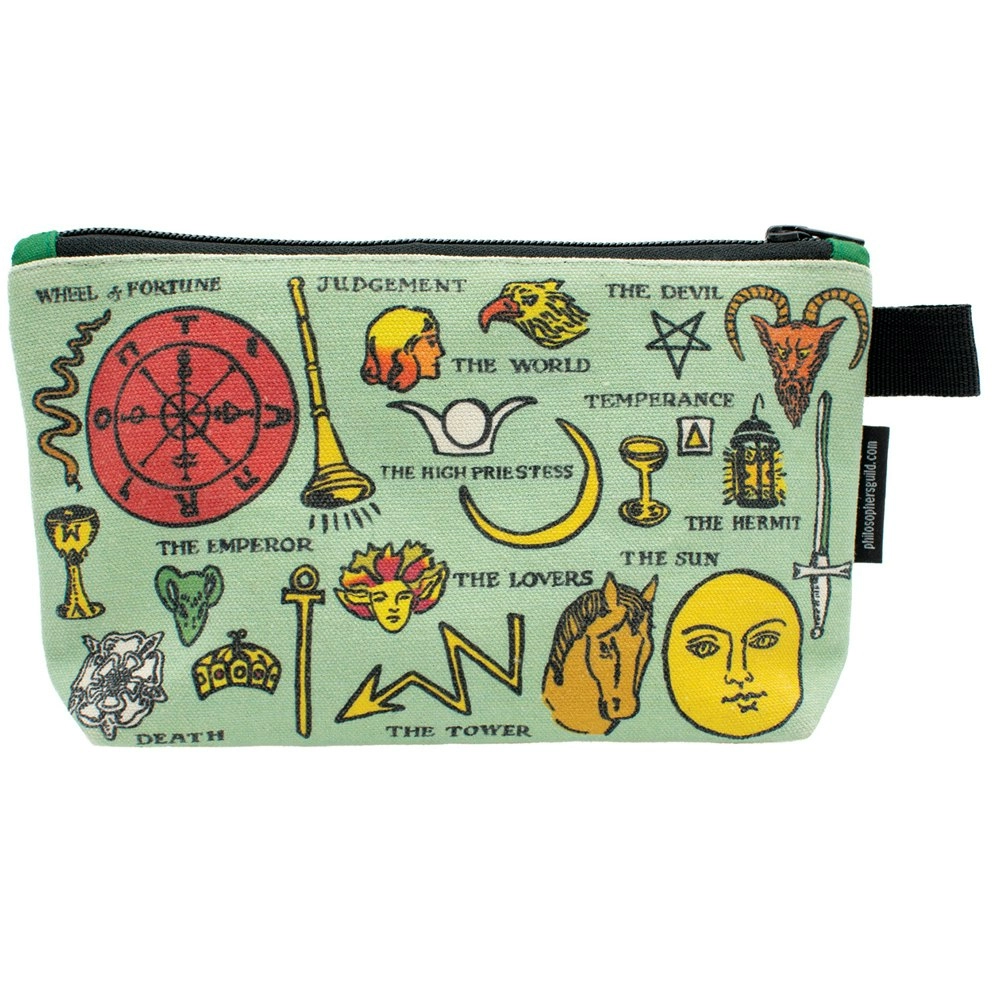 Unemployed Philosophers Guild 23cm Tarot Bag Zipped Pouch Personal Organiser