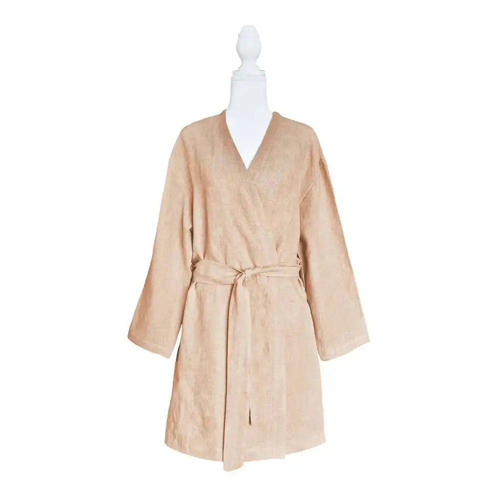J Elliot Home Linen Collection Kimono/Bedroom Robe Adult/Women Sleepwear Blush