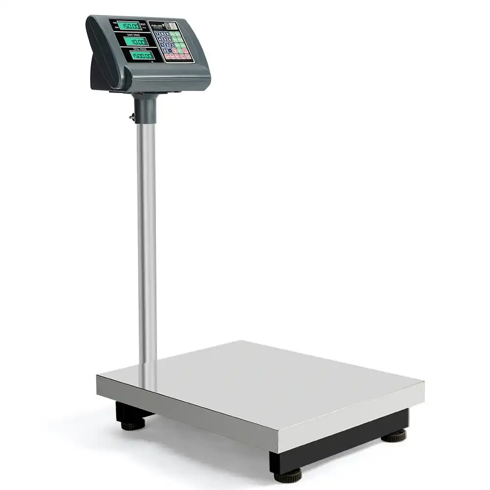 Mitsukota 150kg/20g Platform Weighing Scales Electronic Digital Accurate Heavy-Duty Commercial Floor Scale