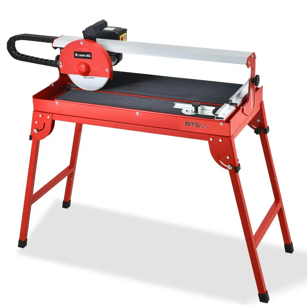 Baumr-AG 800W Electric Tile Saw Cutter with 200mm (8 Inch) Blade, 620mm Cutting Length
